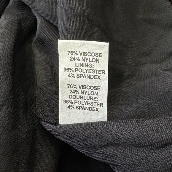 NEW Ramy Brook Jerry Black Velvet Mini Dress Medium - Picture 11 of 13